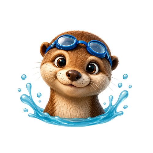 Louloute la loutre mascotte